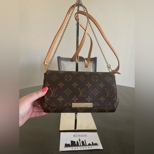 SOLD - Authentic Louis Vuitton Favorite PM - Monogram